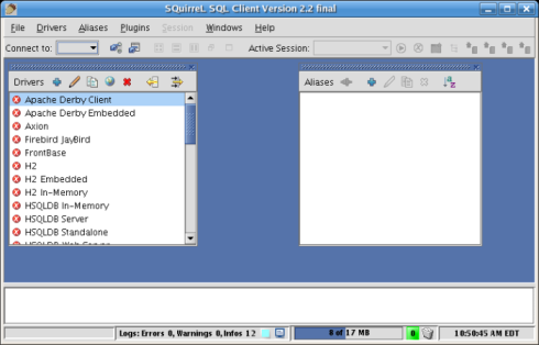 squirrel sql screenshot